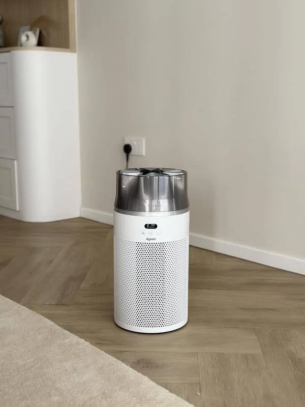 view of our own purchase testing dyson hushjet compact – air purifier for bedroom australia unboxing package arrival several weeks to months