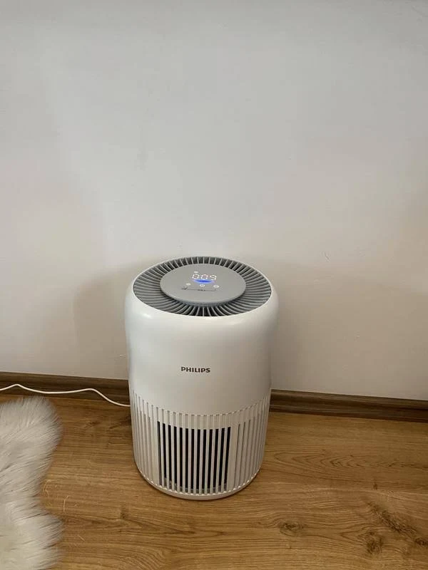 view of our own purchase testing philips pureprotect mini 900 series small air purifier australia unboxing package arrival several weeks to months