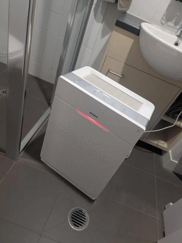 view of our own purchase testing winix zero+ pro 5 stage air purifier for allergies australia unboxing package arrival several weeks to months